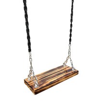 마당 흔들 그네 전원주택 바베큐장 나무그네 리조트, 60X20cm 2m 철체인증정+사진참조