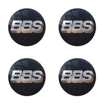 56mm BBS 자동차 휠 센터 허브 캡 엠블럼 배지 스티커 블랙 레드 BMW 아우디 메르세데스-벤츠 후다 쉐보레용 4 피스, [07] Black