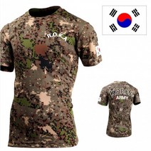 [아미캠프] 쿨론 로카 ROKA 디지털 반팔 군인 티셔츠