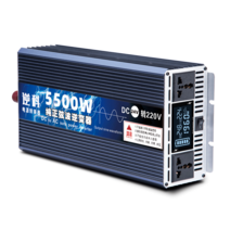 승용차 인버터 순수사인파 고전력 변환기 컨버터 트럭, 순수 사인파 24V4500W 다기능 디스플레이, 220V