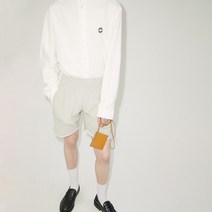 [NOHANT] PIPING TERRY SHORTS GRAY 270094
