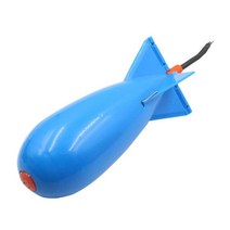 잉어 낚시 로켓 피더 스포드 폭탄 플로트 미끼 펠렛 액세서리 17.5 cm, 12 L Blue, 1개