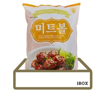 맘모스 맘애맘 미트볼 1kg 10봉 1박스