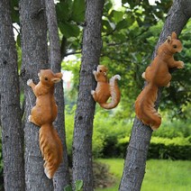 정원 다람쥐 조형물 동물 피규어 야외 대형 마당 장식품, 섹션 2 다람쥐