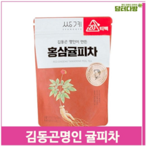 쌍계명차 김동곤명인 홍삼귤피차 파우치 20티백[SN:_66+cy], 선택없음▷, 선택없음▷