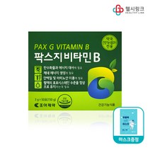 조아제약 팍스지 비타민B 식욕부진 체력저하 개선 영양제, 50포+헬시링크 마스크1팩