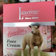 Lanocreme Cream with sun protection 라노크림 양태반 크림100gx2개, 1개, 100g