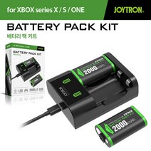 XBOX 무선 컨트롤러 충전 듀얼 배터리 팩 키트 2000mAh 엑박패드, XSX 배터리팩키트