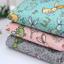 자투리 면30수 fun fun Rabbit 택1, 면30수 fun fun Rabbit핑크
