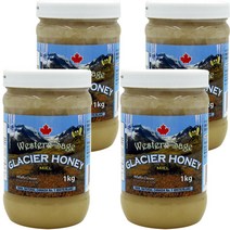 [캐나다꿀] 웨스턴세이지 캐나다 석청 빙하 꿀 허니 1kg+정품보증서 캐나다 직배송, 2통, 1KG