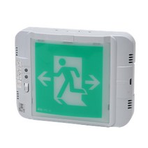 양방향 화살표시 비상구 표시등 유도등 안전표지 안전