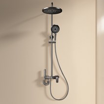 디지털샤워기 온도조절 해바라기 수전 샤워부스, U