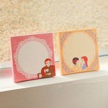 빨강머리앤 미니 메모지, 티타임, 1개, 빨강머리앤 미니메모지 - 티타임