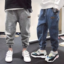 베비포 남아용 오버핏 배기 청바지 PW2