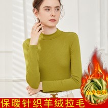 여성니트 추동 반폴라 니트 기모 도톰갱조 여상