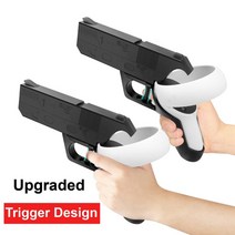 VR게임기 VR기기 VR추천Oculus Quest 2 Gun Stock 향상된 FPS 게임 경험 Pistol Whip VR 건 케이스 컨트롤, [05] Upgraded Trigger