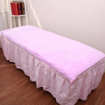 미용실전용 타올 미용샵침대 목욕타월 안마 발맛사지 용품 대전 구멍이있다 .침대시트 깔기침대 큰, T43-옅은 보라색 슈퍼두꺼운미포함 홀, C05-120x200cm