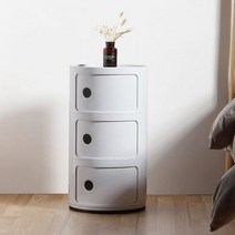 YEOP-T 3단 원형 콤포니빌리 카르텔 수납장 디자인 2단 원형수납장, 01