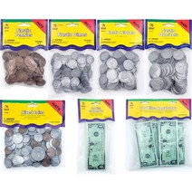 스마트미 미국 화폐 교구 Money Resource 7종 A8-1 -E 단품-, E