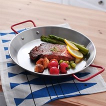 스테인레스 빠에야팬 26cm 떡볶이 파스타 샐러드접시, 단품