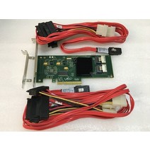 광역 내부 SATA/SAS PCI-e RAID 컨트롤러 카드 SAS LSI 9211-8i 용 8 포트 HBA 케이블 포함, [04] 2pcs 8087-8482