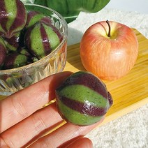 (1+1) 별미창고 후르츠한입떡 과일맛 송편 굳지않는떡 500g 2팩, 수박맛+블랙수박맛