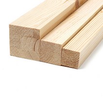 [셀프벨] 집성목 각재 각목 모음 레드파인, 1개, 30 x 30 x 약900mm