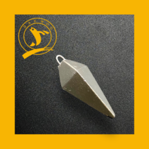 [대우조구사] 고리추 삼각추 코팅 납봉돌 20호 30호 40호 [낚시추 공장 직배송], 35호 (3개입)