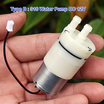 전기모터 소형 DC 전동 강력모터 DC 12V-24V 작은 물 펌프 마이크로 310 모터 자기 프라이밍 DIY 마시는 유, 01 Type B Water Pump
