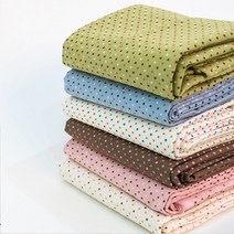 자투리 린넨11수 러블리도트 택1, 린넨11수 러블리도트 블루