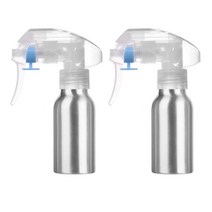 허브스프레이 알루미늄용기 초미세 건스프레이 30ml~250ml 2개묶음, [2개묶음], 투명캡 50ml