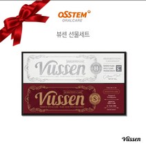 오스템 프리미엄 뷰센 치약 2입 선물세트 (선물케이스+쇼핑백 포함/ 설선물 추석선물 시상품 사은품 기념품), H+S