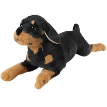 국민 비글 닥스훈트 봉제 인형 수면 애착 개 강아지 장난감 크리스마스 선물 50cm, 강아지 닥스훈트