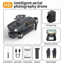 T8 드론 UAV 3 축 짐벌 8K 고화질 항공 사진 긴 내구성 GPS 자동 귀환 리모컨 항공기, 6K Laser Black