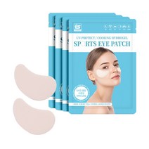 티에스 스포츠 아이패치 4팩 1갑 자외선차단 수용성 하이드로겔 아이 쿨링 패치, 단품