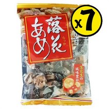 카수가이 라카아메 땅콩사탕 일본 캔디 146g (7개세트) 사무실 학교 학원 탕비실 단체 간식 수입 과자, one option, one option