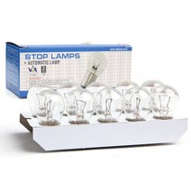 조광 자동차 후미등 후진등 브레이크등 T20 전구 싱글 더블 1박스, 투명 싱글, 1개