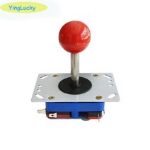 아케이드스틱 가정용 오락실 pc 조이스틱 ZIPPY-제로 딜레이 아케이드 캐비닛 조이스틱 5V led 푸시 버튼, [04] YELLOW