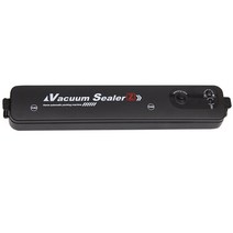 가정용 진공 포장기 스킨 수비드 진공 포장기 식품 보관용 실러 새로운 백 가방 10 개 포함, 01 Black_05 JP_02 110V