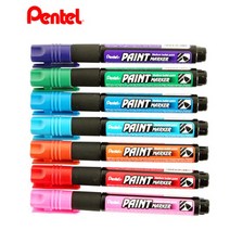 페브릭 물감 의류용 펜 1pcs 일본 pentel mmp20 그리기 마커 마커 광고 색상 페인트, 밝은 회색