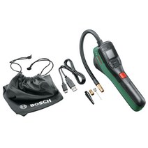 보쉬 정품 EasyPump 3.6V 충전펌프 압축공기펌프 휴대용 자전거바퀴 자동차타이어 바람주입기, 1개