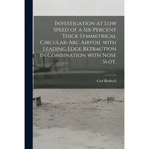 (영문도서) Investigation at Low Speed of a Six-percent Thick Symmetrical Circular-arc Airfoil With Leadi... Paperback, Hassell Street Press, English, 9781014559654