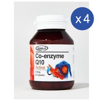 오리진에이 코엔자임 Q10 코큐텐 510mg 60정 ORIGIN-A COENZYME Q10, 4개