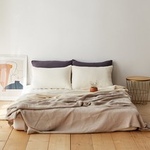 하우지안 피그먼트 모달 와플 홑 이불 SS Q 2색상, 그레이베이지