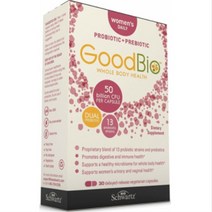 바이오슈바르츠 프리바이오틱 프로바이오틱 50억 30정 BioSchwartz Women Prebiotics Probiotics 50 Billion CFU 30 Counts