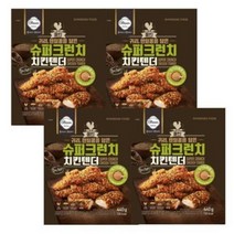 신세계푸드 올반 슈퍼크런치 치킨텐더 440g X 4봉, 3개