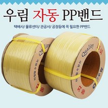 우림 국산정품 pp밴드 노끈 포장끈 밴딩끈6.5kg 15mm 1개