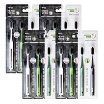 [무료배송]메디안 대나무숯 담은 칫솔 미세모(4입), 4개