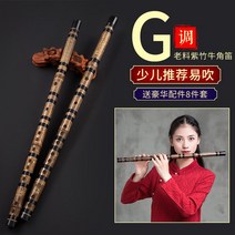 고급 국악기 대금 전문가 입문자용 대나무 재질, (묶음)자죽피리G조[연꽃이삭+증정선물세트]