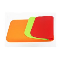 열탕소독 미끄럼방지 실리콘 식탁 개인매트 북유럽풍 협탁 커버 러너, 퍼플